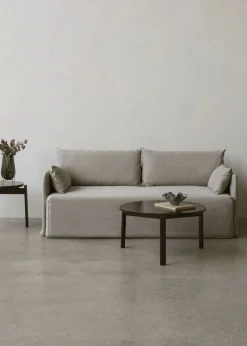 Passage Lounge Table, Ø70, Dark Lac