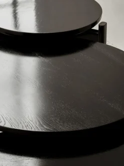 Passage Lounge Table, Ø70, Dark Lac