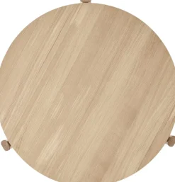 Passage Lounge Table, Ø70, Natural