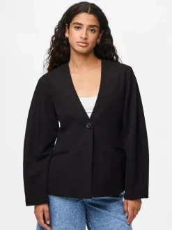 PCKAMIL LS FITTED BLAZER NOOS BC