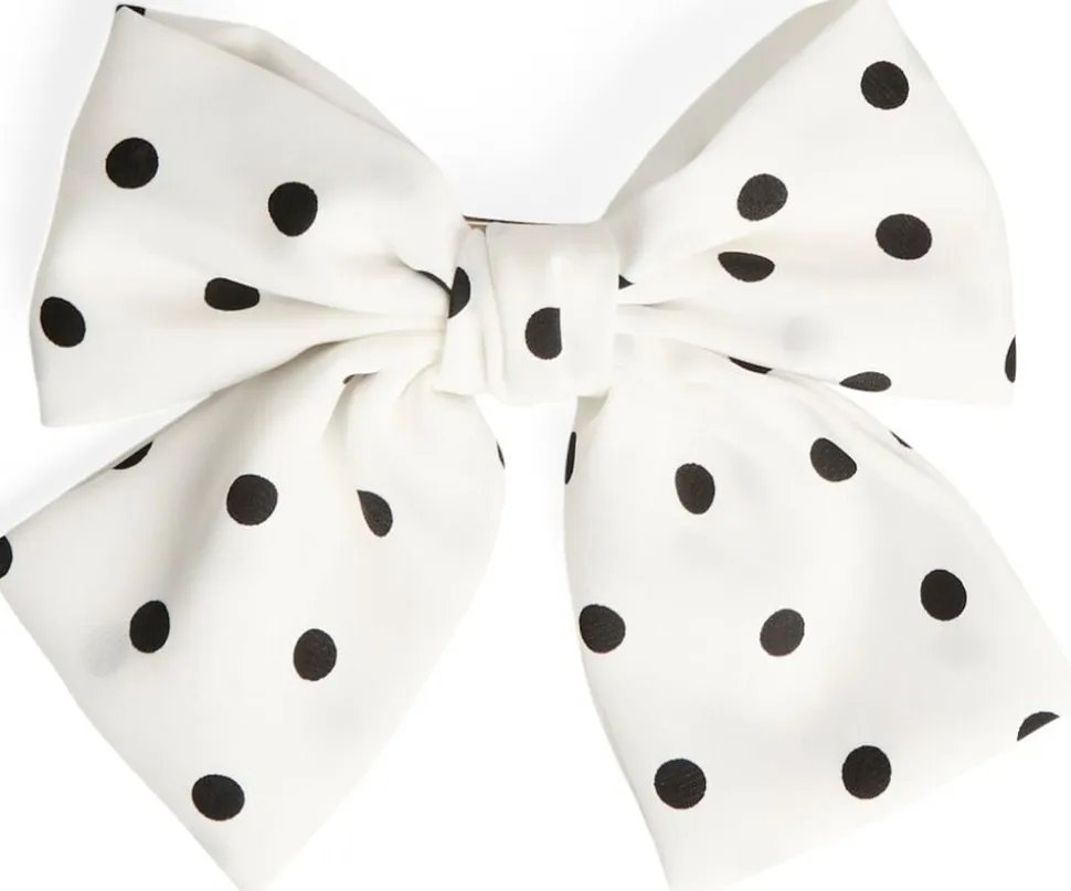 PCPERNILLE DOTS BOW HAIRCLIP