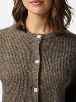 PCSILLY SS O-NECK KNIT CARDIGAN NOO