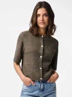 PCSILLY SS O-NECK KNIT CARDIGAN NOO