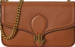 Pebbled Leather Bradley Crossbody Wallet