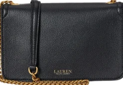 Pebbled Leather Bradley Crossbody Wallet