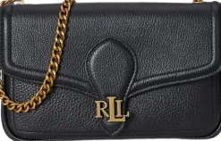 Pebbled Leather Bradley Crossbody Wallet