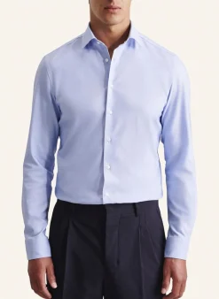 Performance shirt Slim Long sleeve Kent-Collar Uni