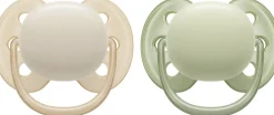 Philips Avent ultra soft sut - Pakke med 2 - 0-6m