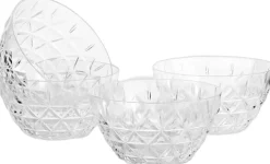 Picnic Juni bowl small, 4-pcs (6) Clear