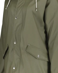 Pile Lined PU Foret Regnjakke