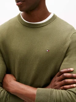 PIMA ORG CTN CASHMERE CREW NECK
