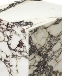 Plinth Tall, Calacatta Viola