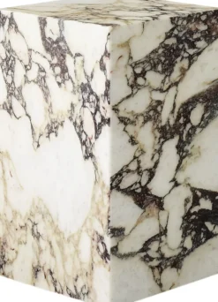Plinth Tall, Calacatta Viola