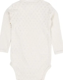 POINTELLE HEART CROSSOVER BODY LS