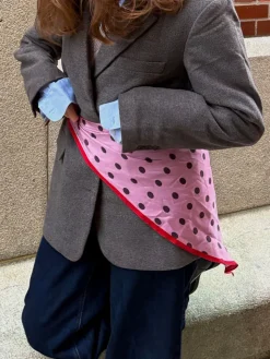 Polka Triangle Sia Scarf