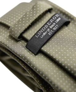 Polyester tie with dots 7 cm