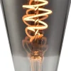 PÆRE-DEKO E27 ST64 SPIRAL EDISON DÆMP RØGF.