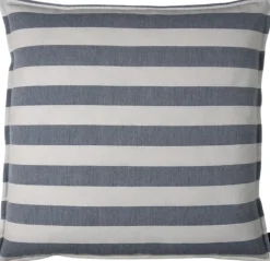 Pude m/fyld strib 60x60 bomuld