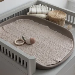 Pusleunderlag 6-lag, 2 stk. , muslin, beige