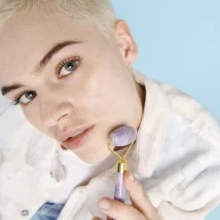 Quartz facial roller - Face and neck