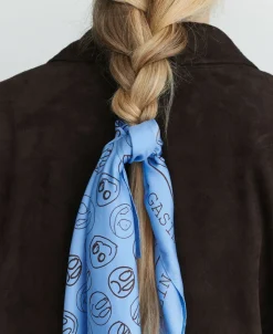 Røde Kors tørklæde - 53x53cm - 100% Silke