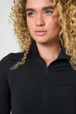 Reset Long Sleeve Mock Neck, Half Zip