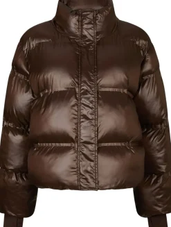 Rhea Shiny Puffer Jacket