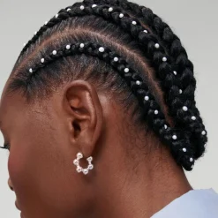 Rhinsten til håret - Selvklæbende rhinsten til håret