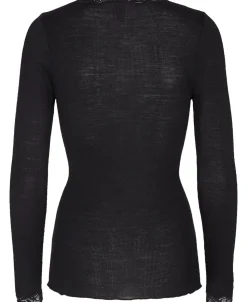 Richesse Lace Long-sleeve top