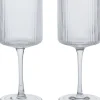 Ripple White Wine Glasses - Set of