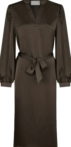 Rolana Heavy Sateen Dress