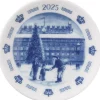 Royal Copenhagen plakette 2025, Jul i København, 8,5 cm