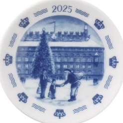 Royal Copenhagen plakette 2025, Jul i København, 8,5 cm