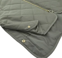 Rubina Quilted lang overgangsjakke