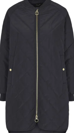 Rubina Quilted lang overgangsjakke