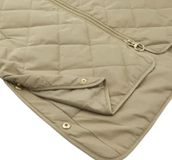 Rubina Quilted lang overgangsjakke