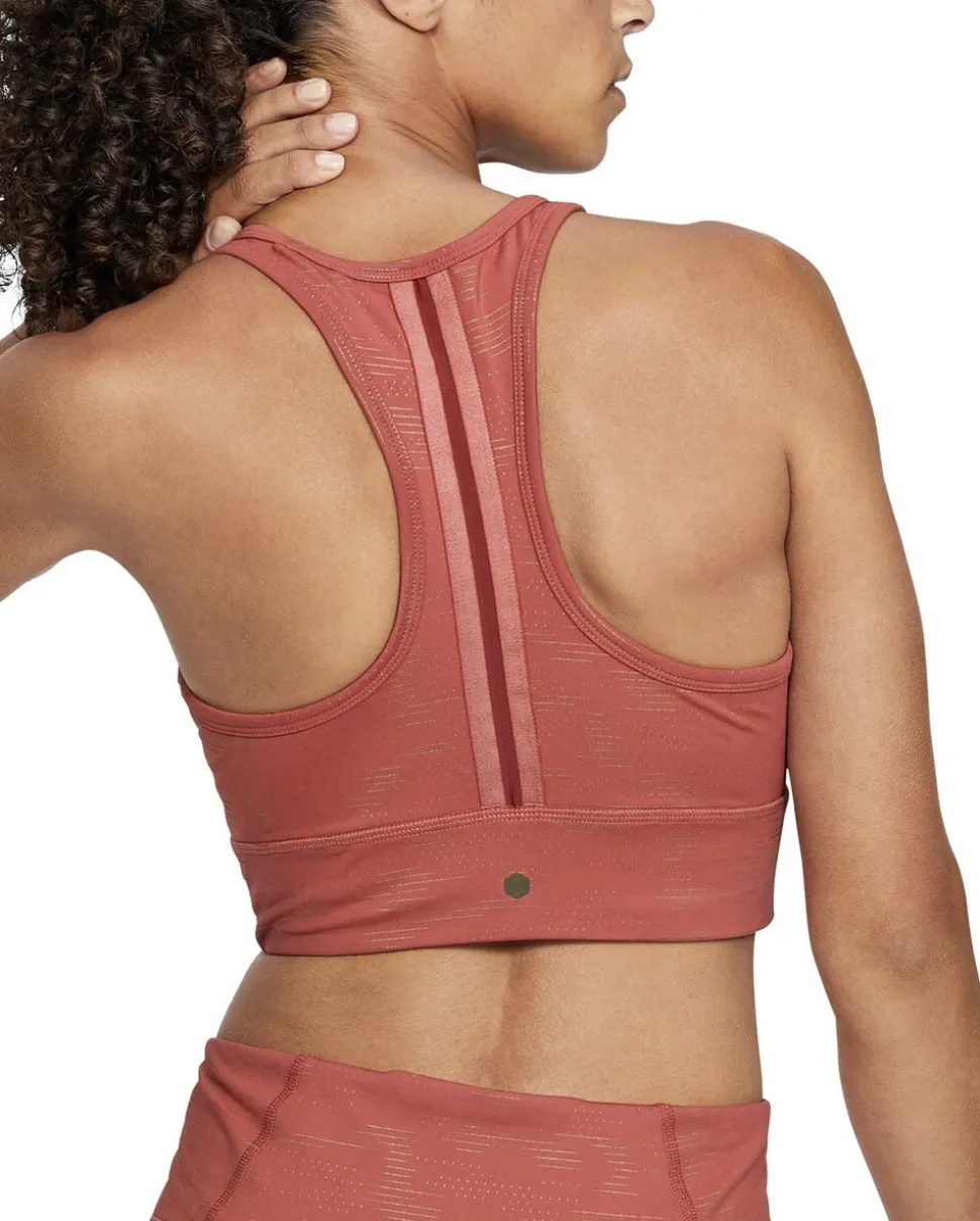 RUSH Metallic Sports Bra