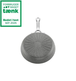 Salina Ceramic Stegepande, 20 cm, Aluminium, Titanium forstæ