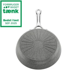 Salina Ceramic Stegepande, 28 cm, Aluminium, Titanium forstæ