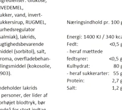 Salt Lakrids Nostalgi (blødt slik - uden gelatine)