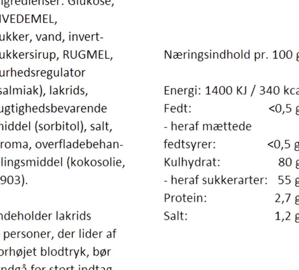 Salt Lakrids Nostalgi (blødt slik - uden gelatine)