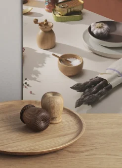 Salt- og pebersæt H6 eg/røget eg