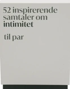 Samtalekort - Intimitet