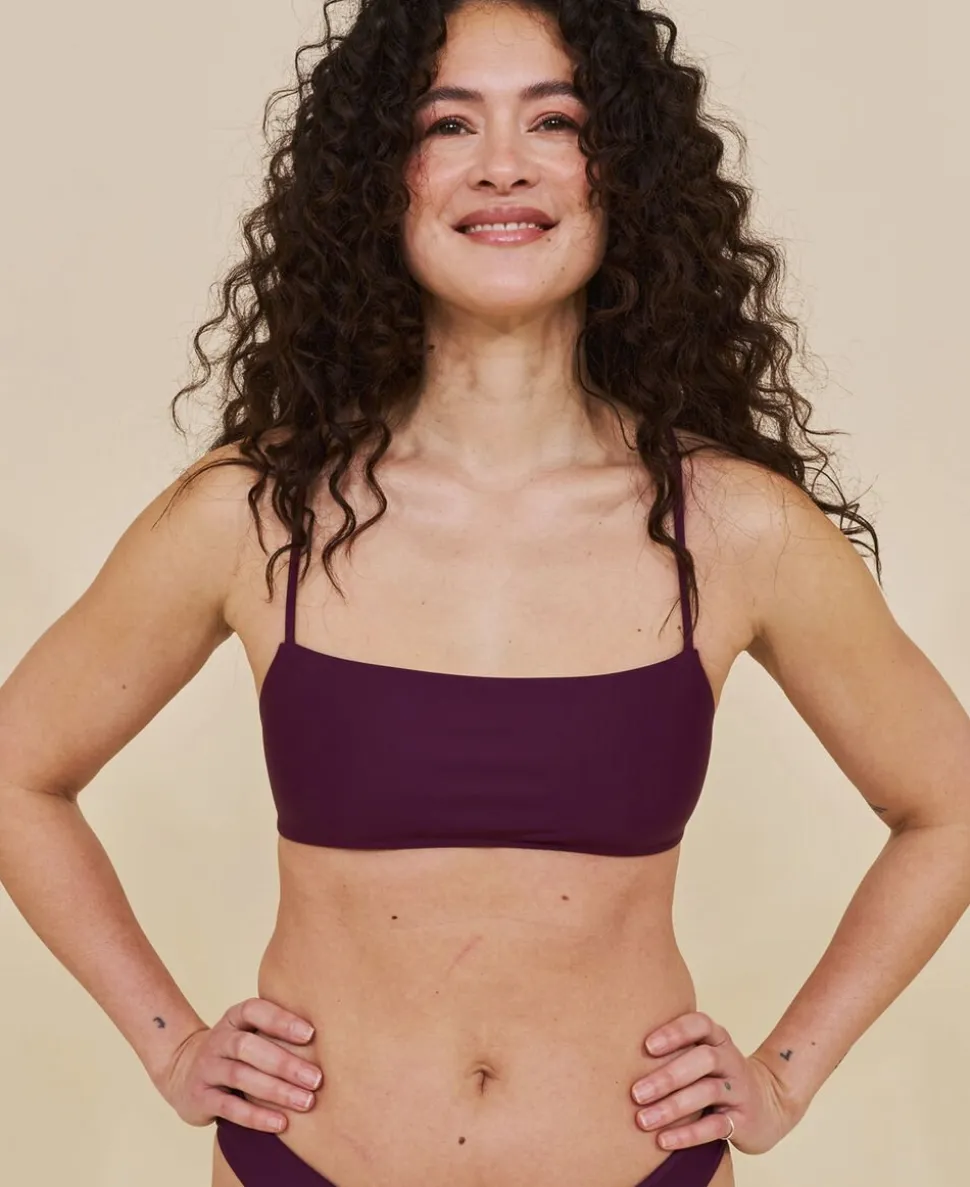 Sanur bandeau justerbar bikini top