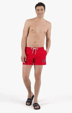 Satin C Logo badeshorts