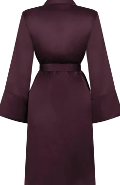 Satin Fleece Bathrobe