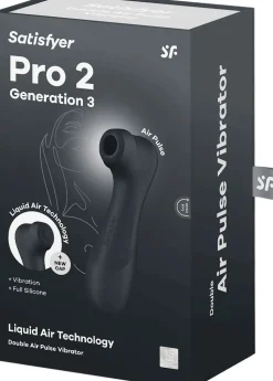 Satisfyer Pro 2 Generation 3 black lufttryksvibrator