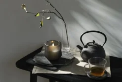 Scented wax glass candle, Harmony, Smoke, 8,5x9,5 cm *