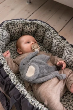 Sebra 3-i-1 Babynest, blue olive