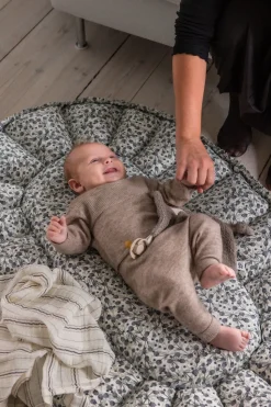 Sebra 3-i-1 Babynest, blue olive